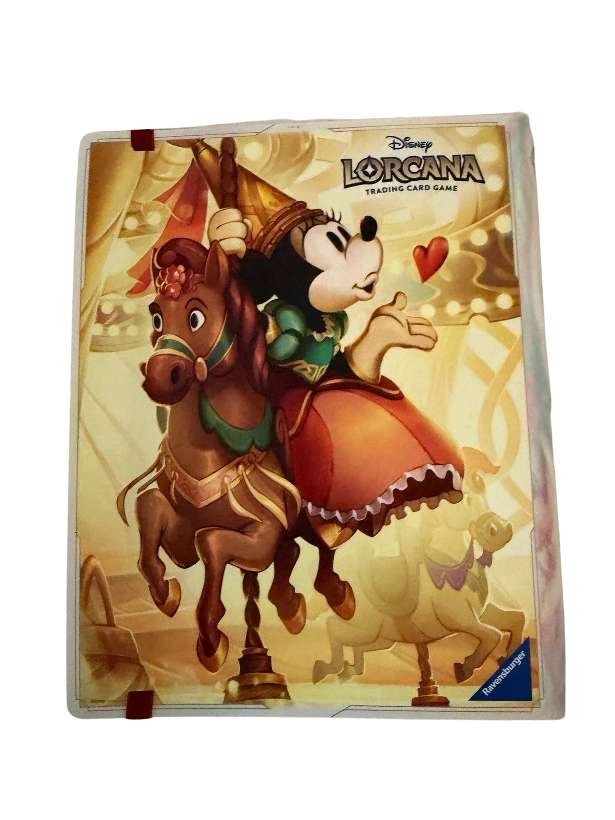 Fabled Mickey and Minnie card portfolio back