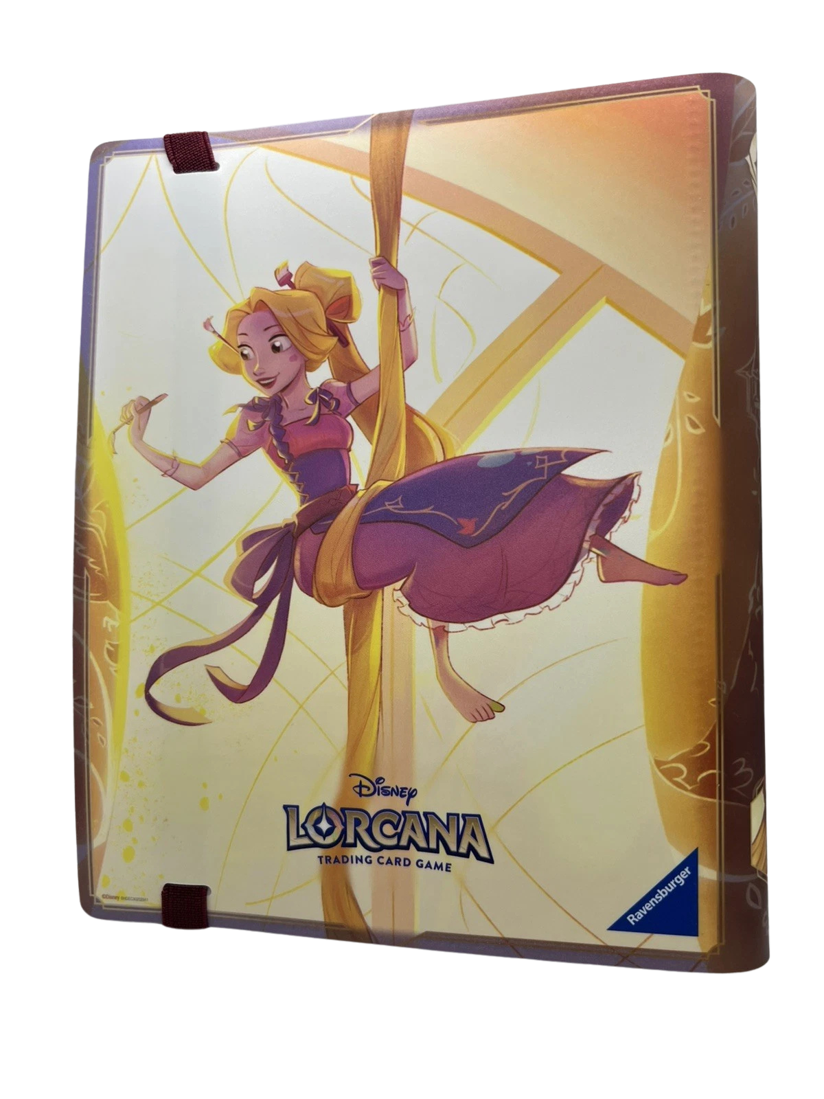 Rapunzel card portfolio back